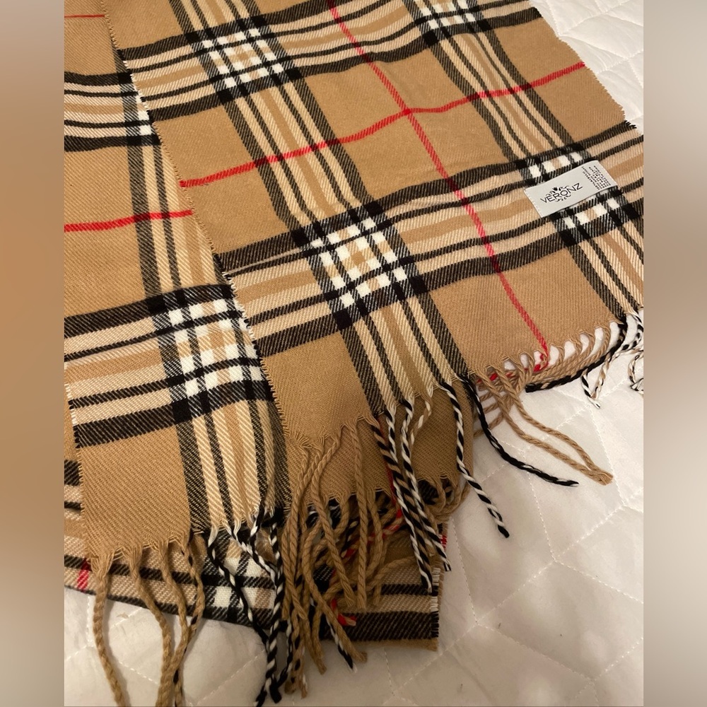 Nova Plaid Scarf Super Soft By Veronz